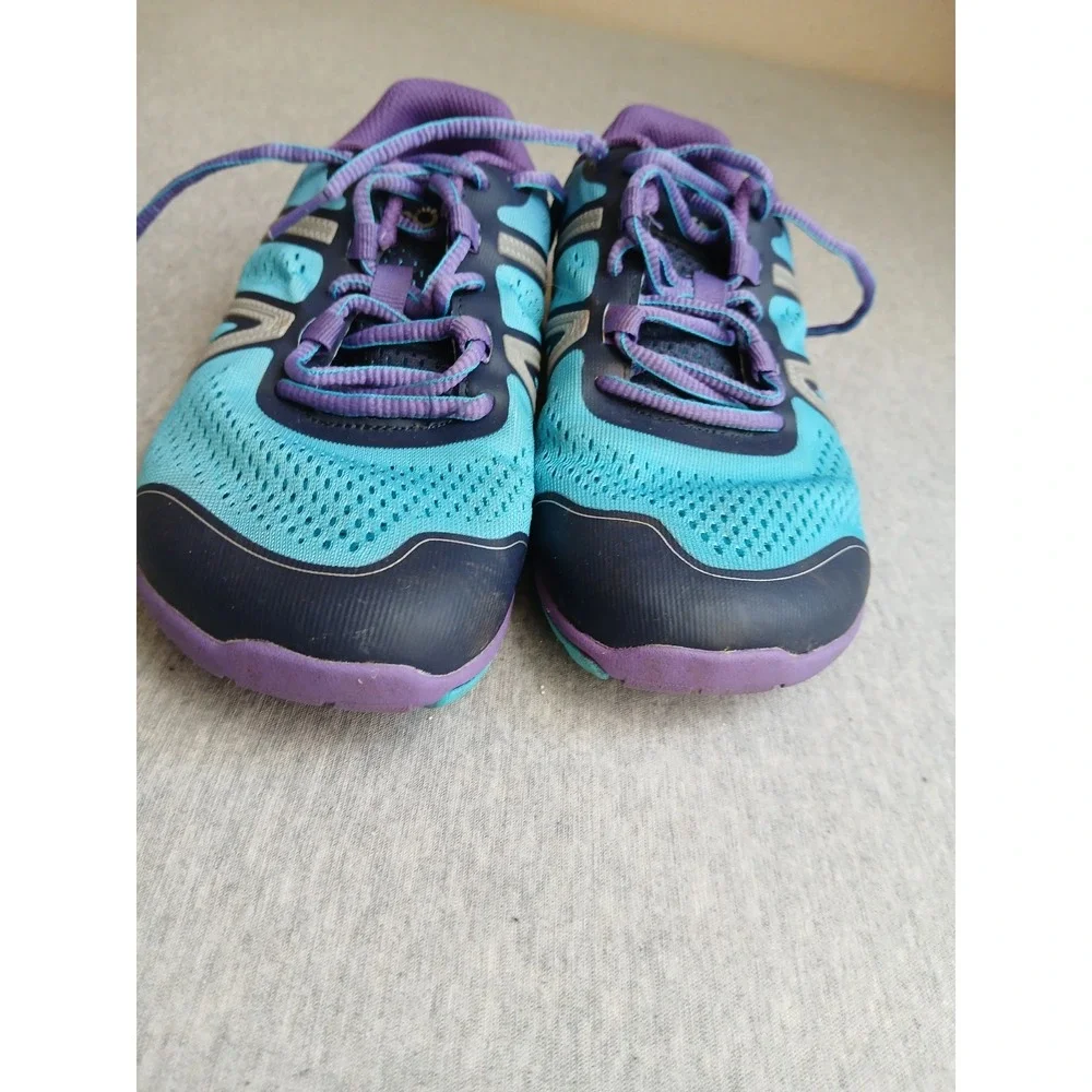 Xero Shoes Womens 8 Zero Drop Lace Up Comfort Casual Walking Blue Purple